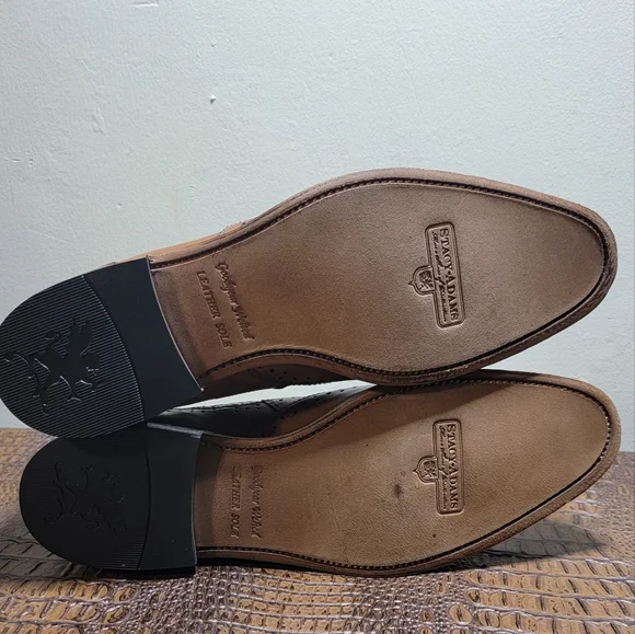 STACY ADAMS M2 WINGTIP CHELSEA BOOTS (SIZE 11) - Picture 9 of 15